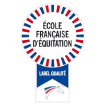 logo label école française d'équitation centre équestre